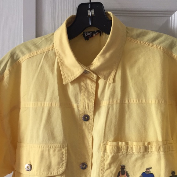 Vintage Rose&Tomato shirt - Picture 4 of 6